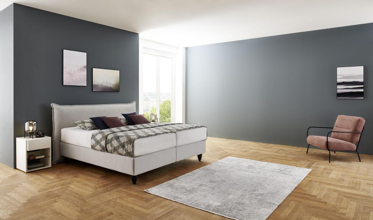 Dein Boxspringbett nach Maß: Kopfteil, Matratze, Füße & Farbe frei wählbar. KONKEN berät Dich für Dein Schlafzimmer.